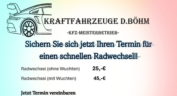 Kraftfahrzeuge D.Böhm, KFZ-Werkstatt in Mering