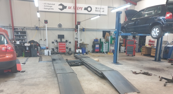 M. TEEPE GmbH & Co. KG, KFZ-Werkstatt in FREREN